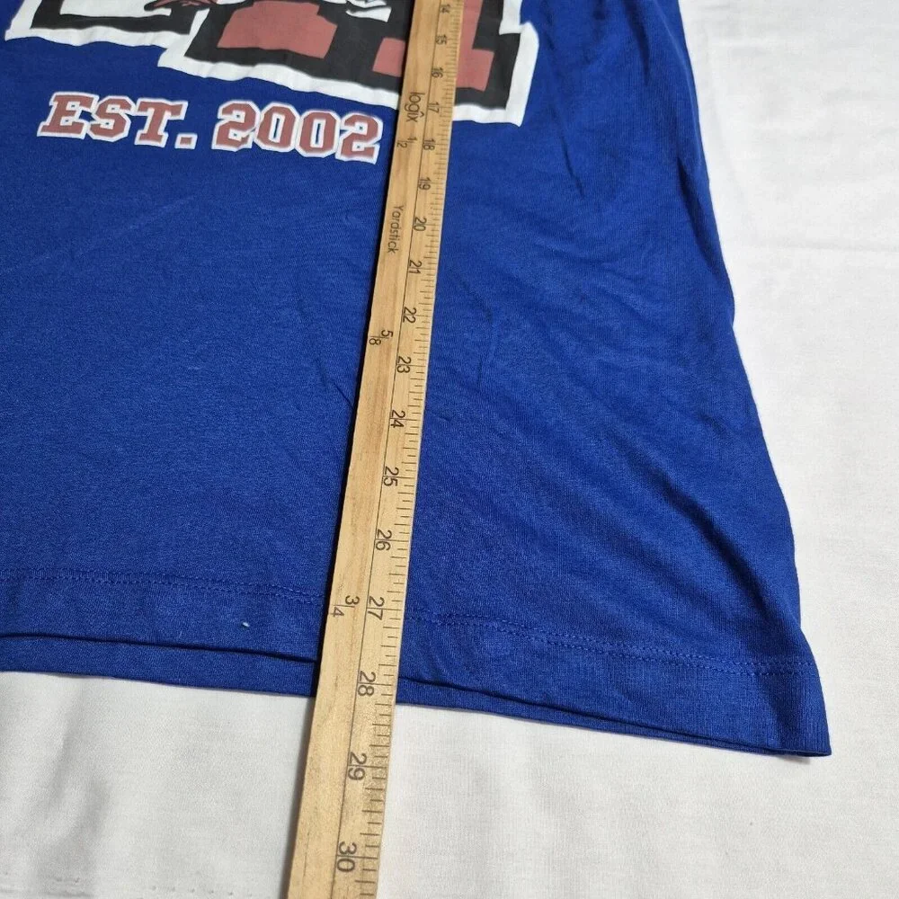 True Religion T-Shirt Men’s Size M Blue  100% Cotton Short Sleeve (44)